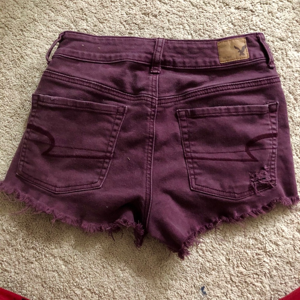 American Eagle high waited shorts